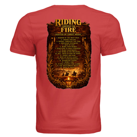 SOLID RED TRIBLN - 3413C - BACK