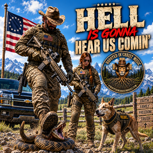 HELL'S GONNA HEAR US COMIN' THUMBDRIVE