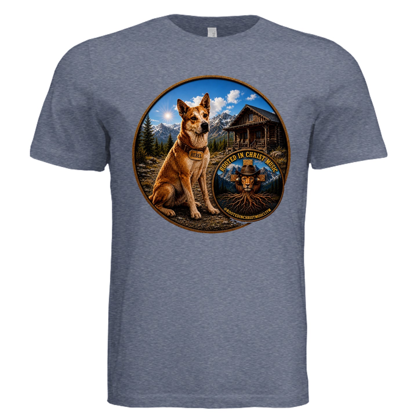 NAVY TRIBLEND - 3413C - FRONT