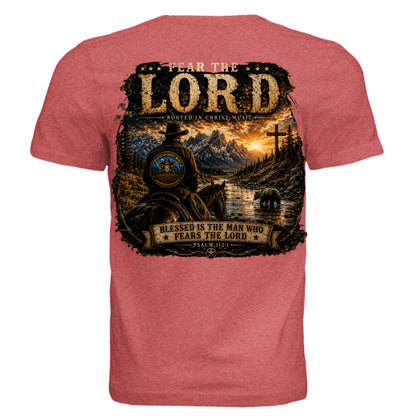 RED TRIBLEND - 3413C - BACK