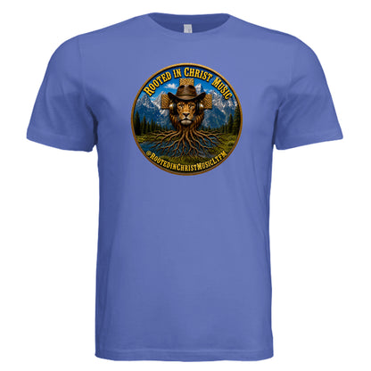 Solid True Royal Triblend - 3413C - FRONT