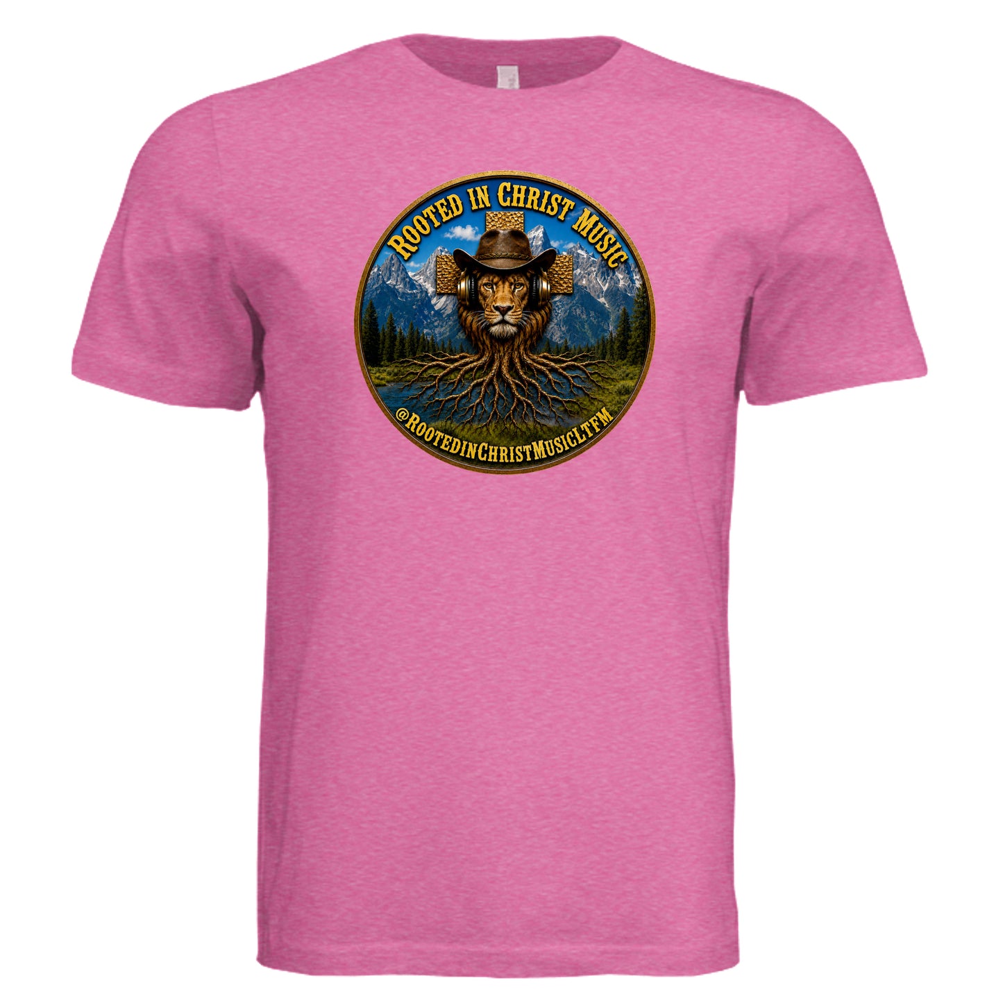 Charity Pink Triblend - 3413C - FRONT