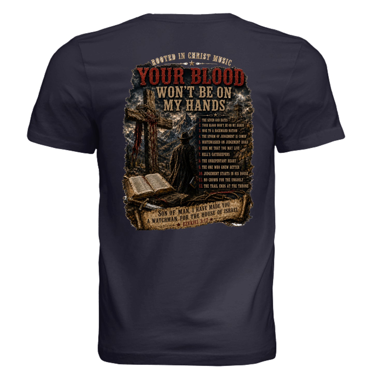 SOLID NVY TRBLND - 3413C - BACK