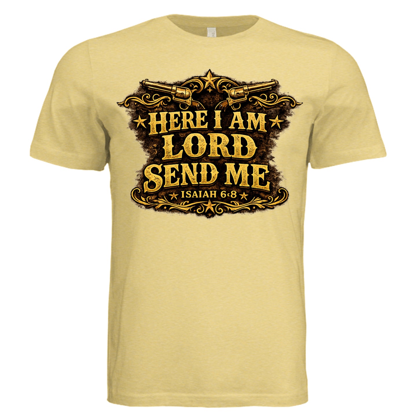 Pale Yellow Triblend - 3413C - FRONT