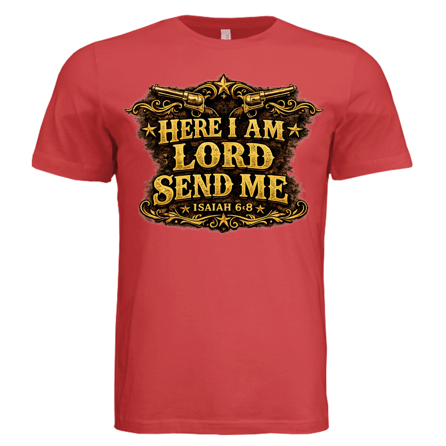 SOLID RED TRIBLN - 3413C - FRONT