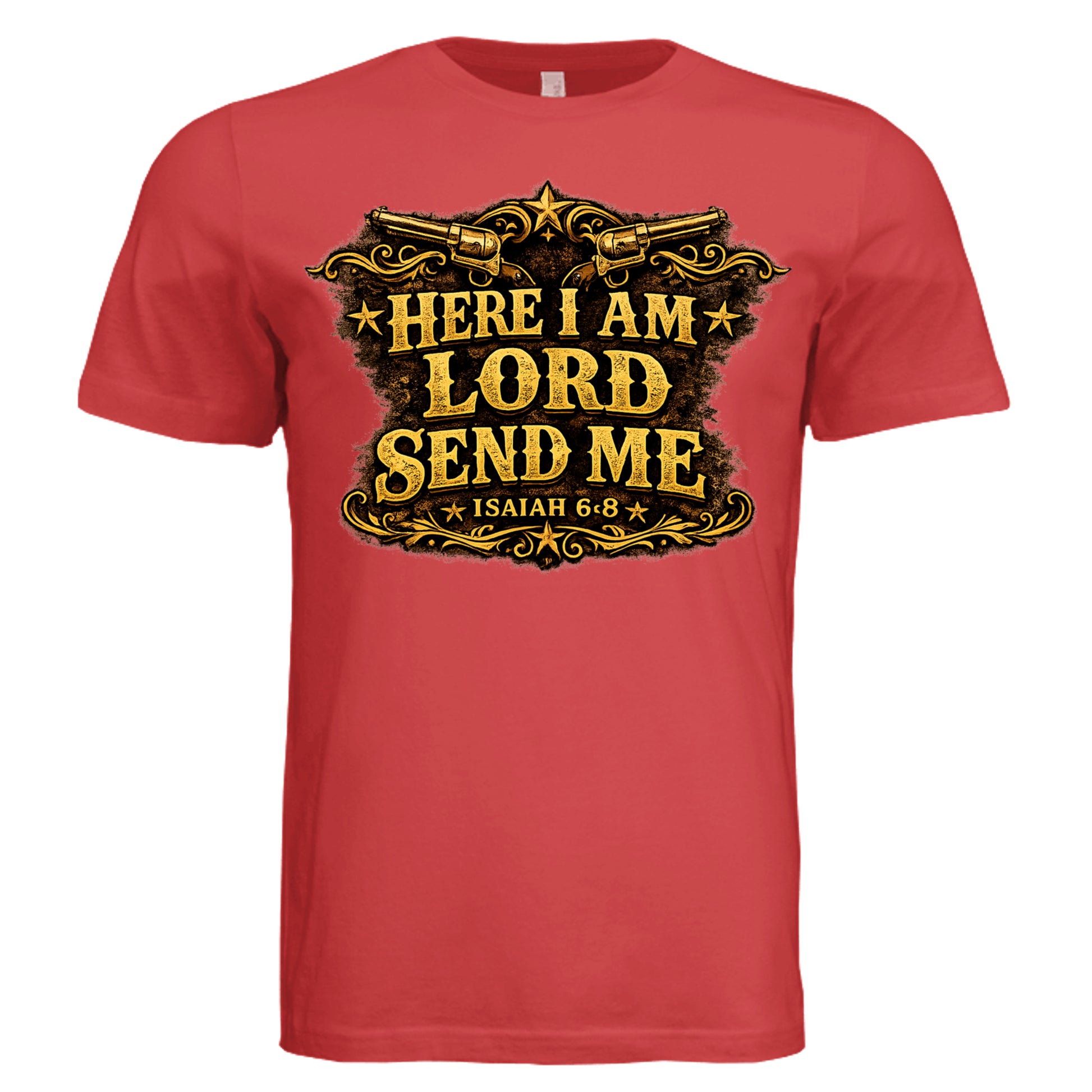 SOLID RED TRIBLN - 3413C - FRONT