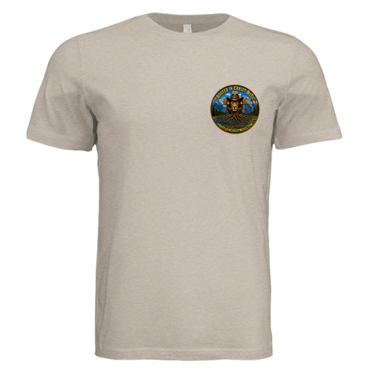 Tan Triblend - 3413C - FRONT
