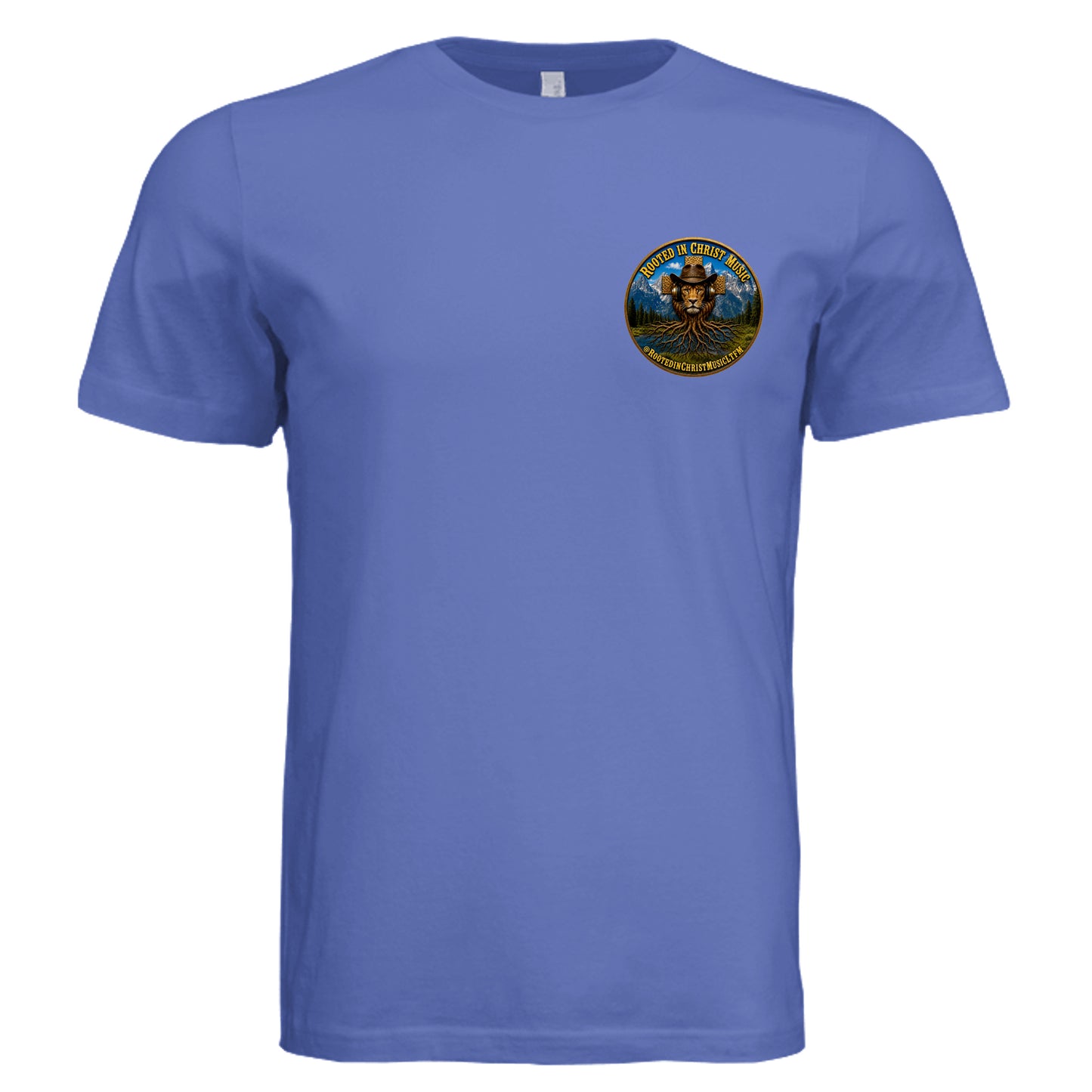 Solid True Royal Triblend - 3413C - FRONT